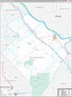 Ste. Genevieve, Mo Carrier Route Wall Map